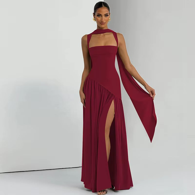 Vestido Carmín