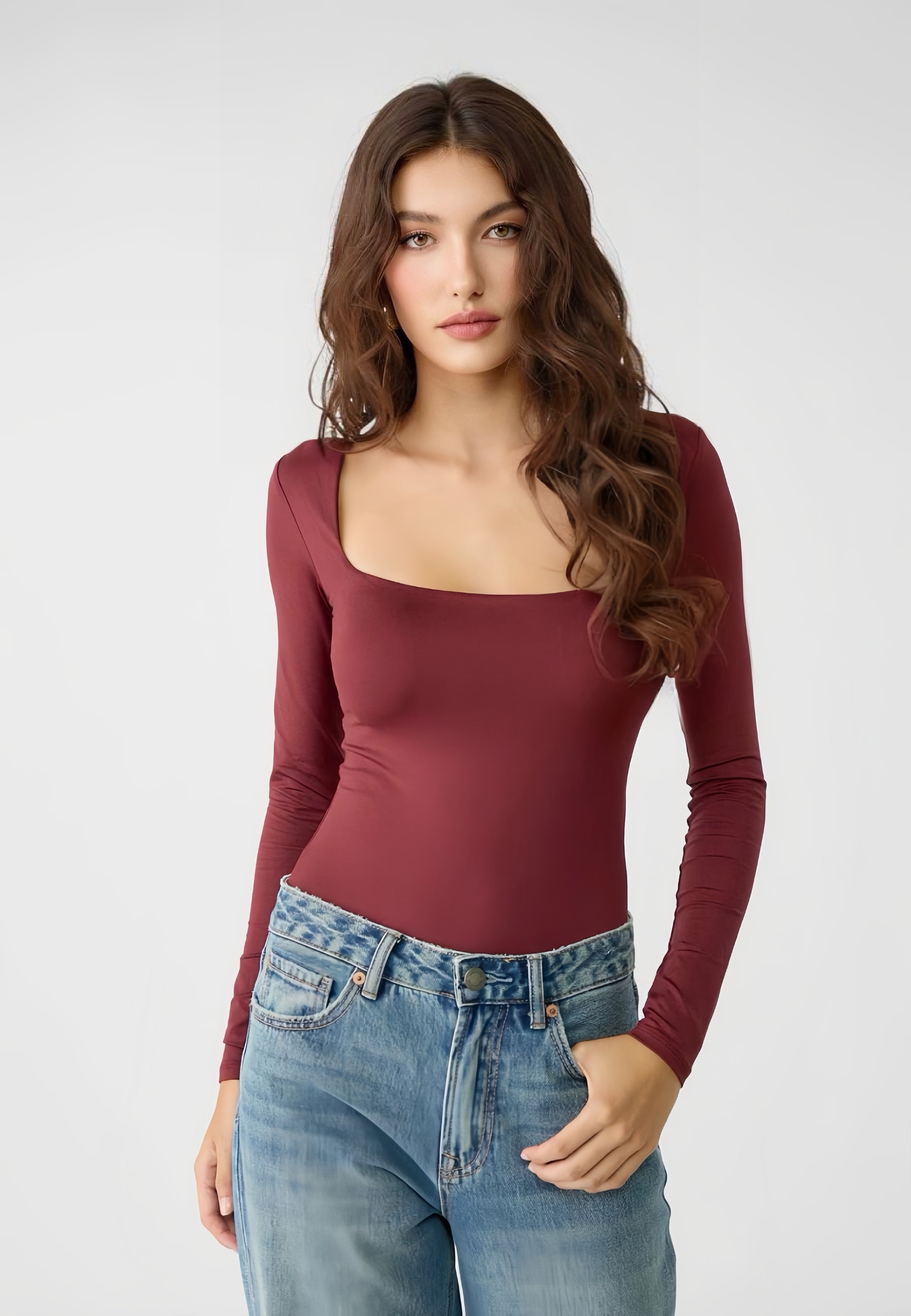 Body Malka Escote Cuadrado