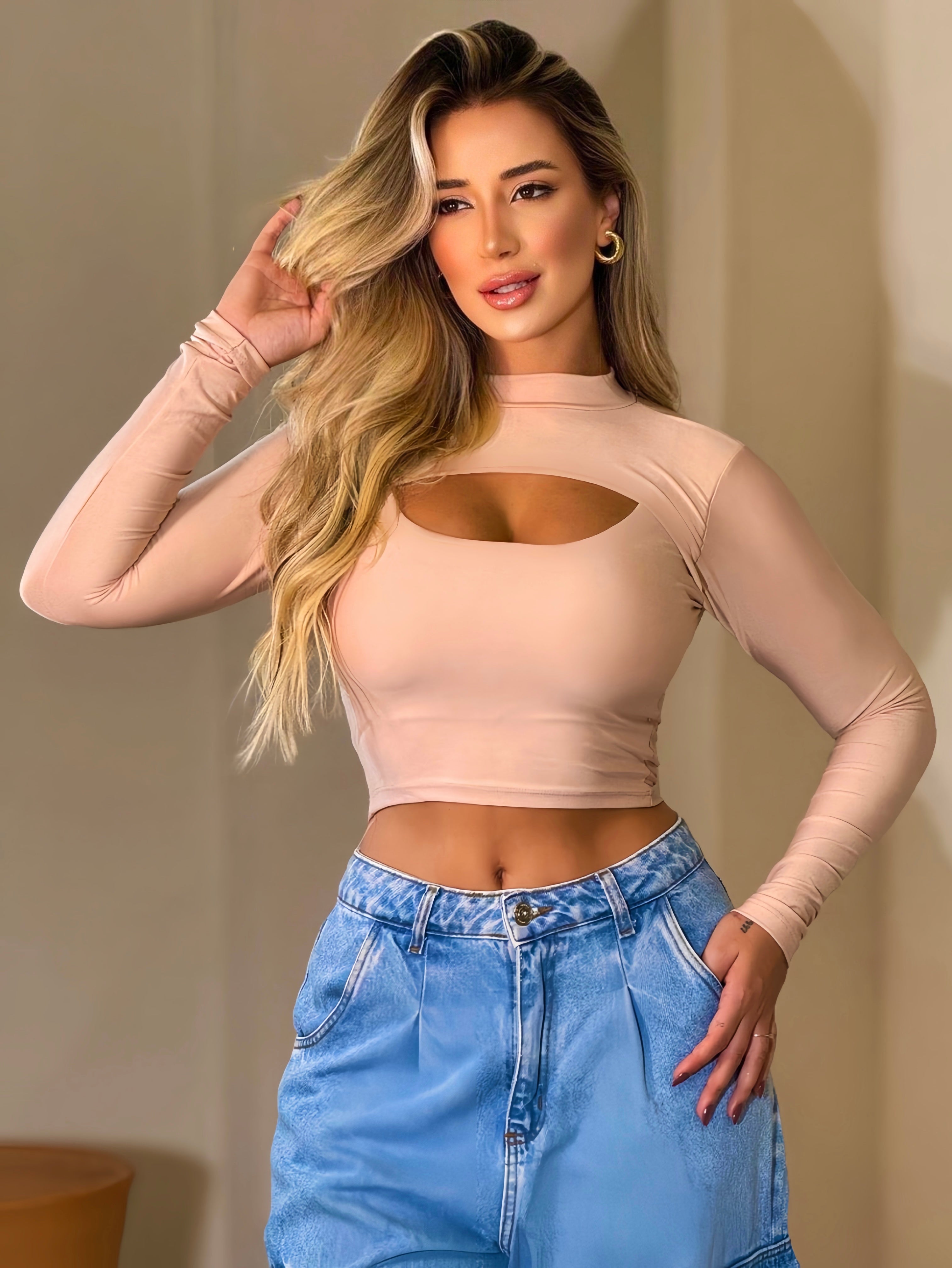 Crop Top Pia Doble Prenda
