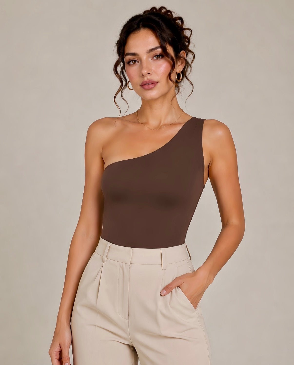 Body T Tirante Asimetrico - We Love Luana
