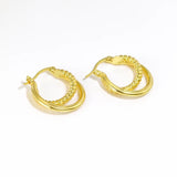 Candongas Split | Aretes Para Mujer | We Love Luana Colombia
