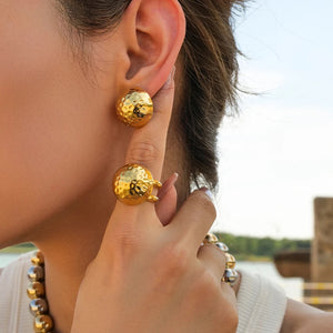 Anillo Scoville | Aretes Para Mujer | We Love Luana Colombia