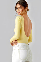 Body Alma Escote Y Mangas