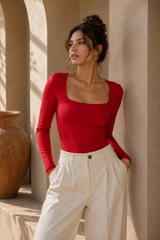 Body Malka Escote Cuadrado