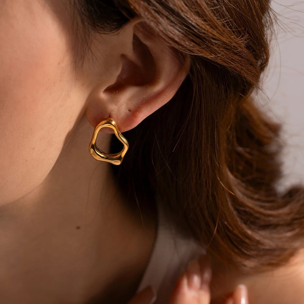 Candongas Napoles | Aretes Para Mujer | We Love Luana Colombia