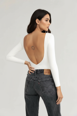 Body Alma Escote Y Mangas