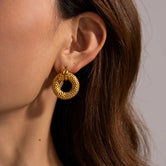 Candongas Vallarta | Aretes Para Mujer | We Love Luana Colombia