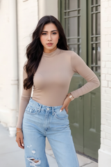 Body Cuello Manga Larga