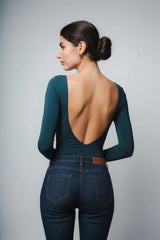 Body Alma Escote Y Mangas