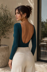 Body Alma Escote Y Mangas