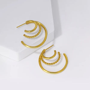 Candongas Vaduz | Aretes Para Mujer | We Love Luana Colombia