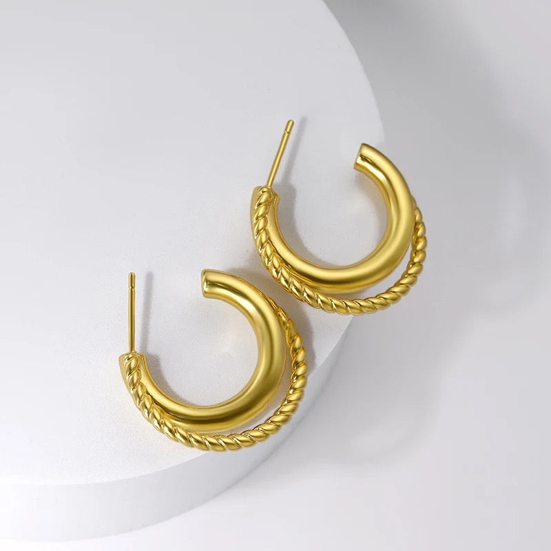 Candongas Vilna | Aretes Para Mujer | We Love Luana Colombia