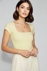 Body Cuadrado Escote Recto