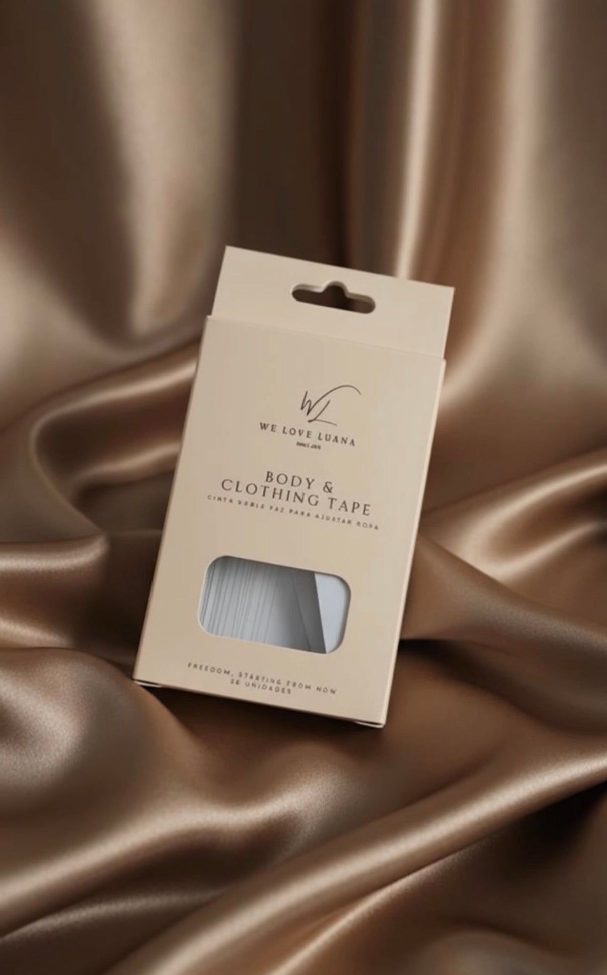 Cinta Doble Cara Para Ajustar Prendas X 36 U