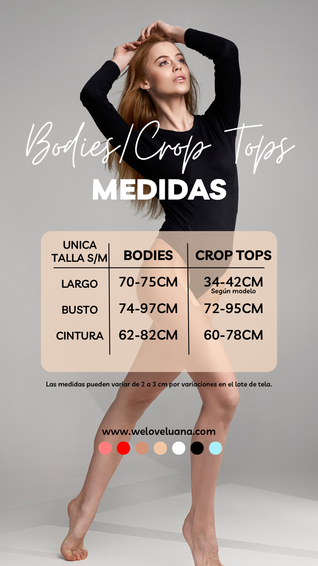 Body Vibes Fajón En Brazo | Body Para Mujer | We Love Luana Colombia