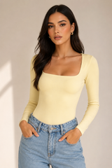 Body Malka Escote Cuadrado