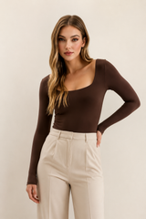 Body Malka Escote Cuadrado