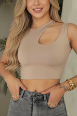 Crop Top Cuello