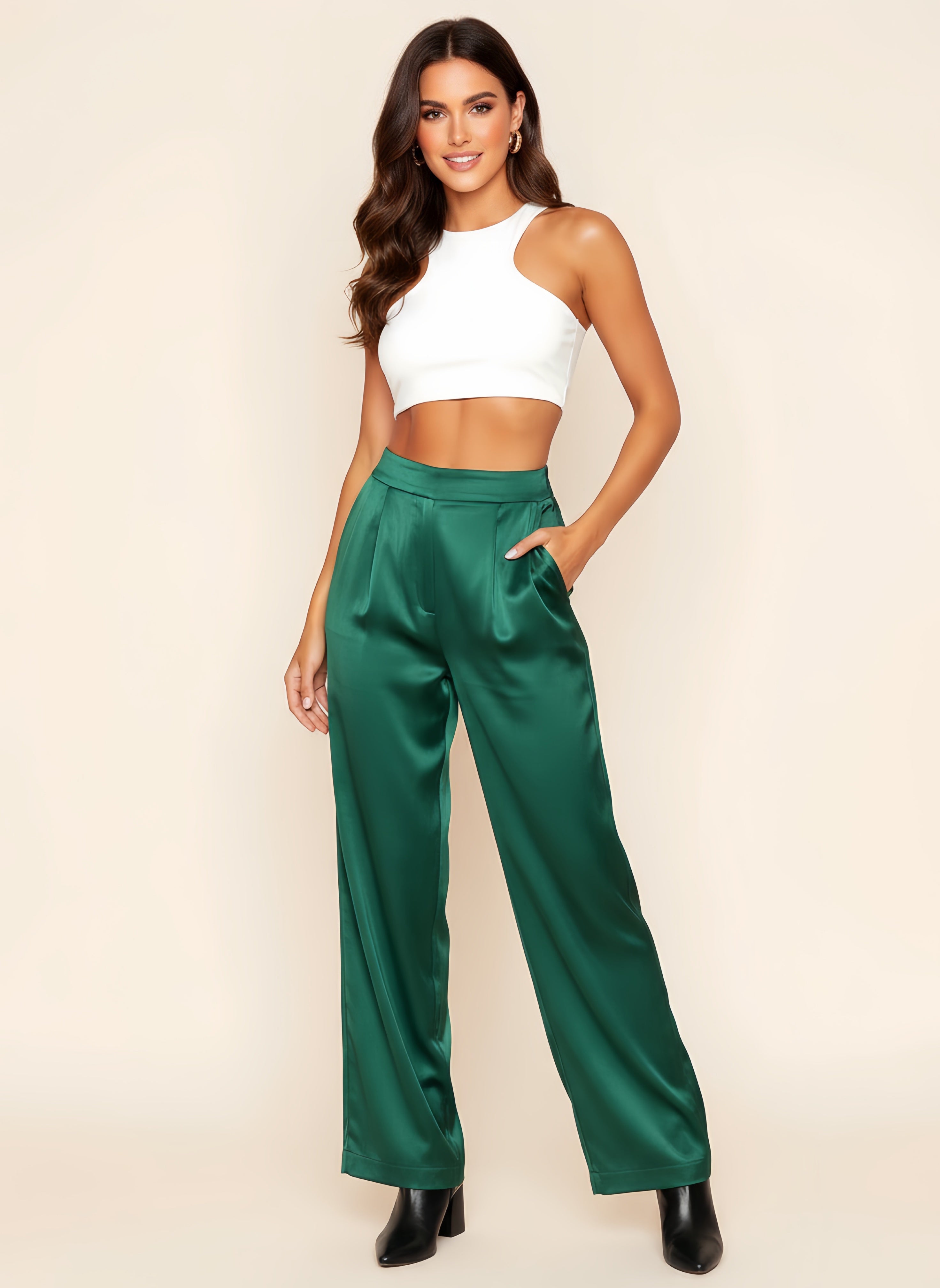 Crop Top X Halter