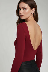 Body Alma Escote Y Mangas
