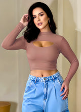 Crop Top Pia Doble Prenda