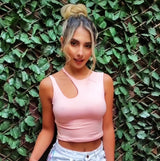 Crop Top Cuello