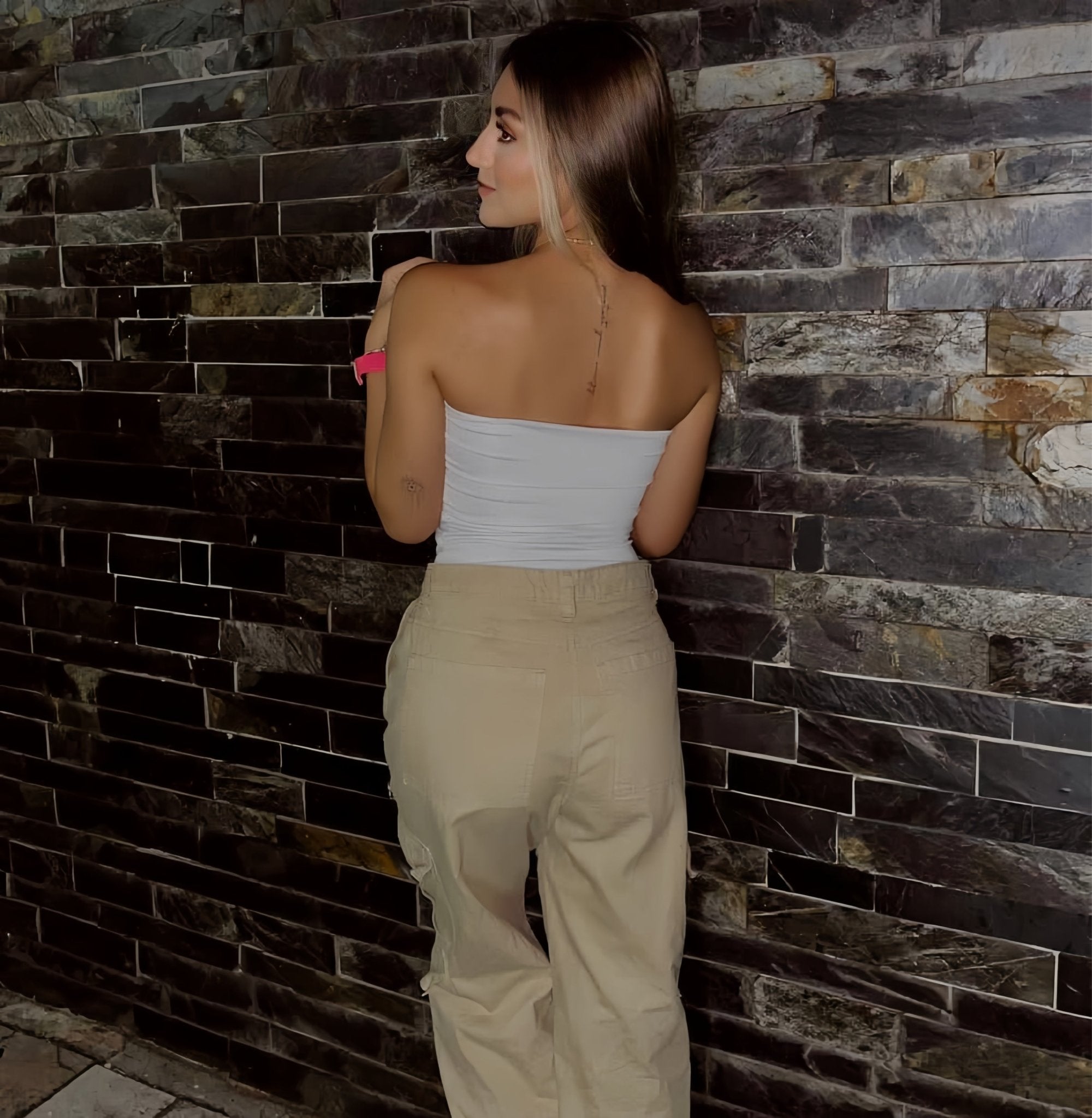 Body Aurora Strapless Cruces Frontales - We Love Luana
