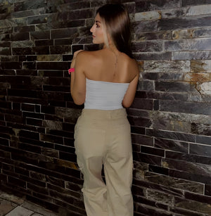 Body Aurora Strapless Cruces Frontales - We Love Luana