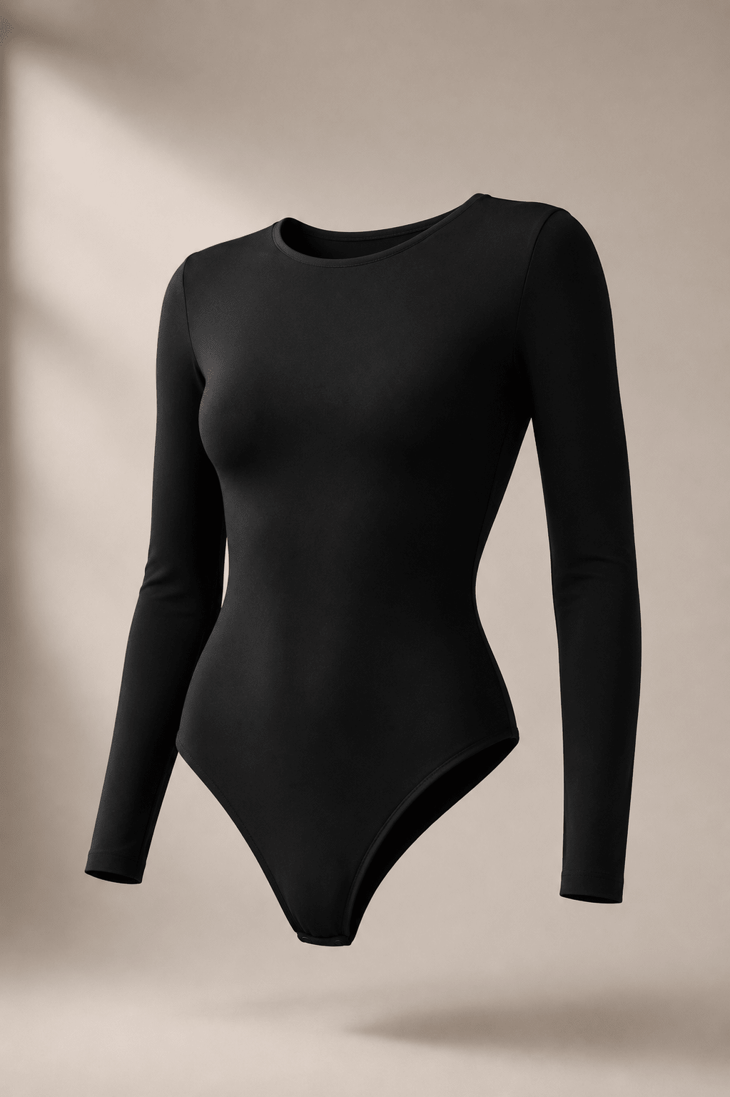 Body Kaia Cuello Redondo Manga Larga - We Love Luana