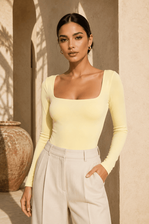 Body Malka Escote Cuadrado - We Love Luana