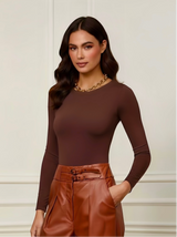 Body Kaia Cuello Redondo Manga Larga