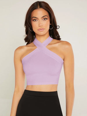 Crop Top Xc Cruzado | Crop Tops Para Mujer | We Love Luana Colombia