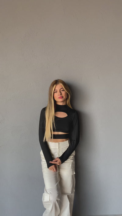 Crop Top Amara Aberturas | Crop Tops Para Mujer | We Love Luana Colombia