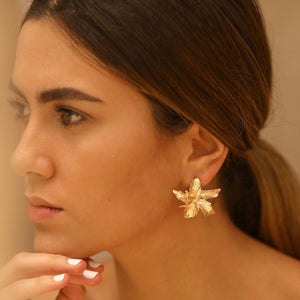 Aretes Gardenia Mini | Aretes Para Mujer | We Love Luana Colombia