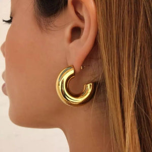 Candongas Ucrania | Aretes Para Mujer | We Love Luana Colombia