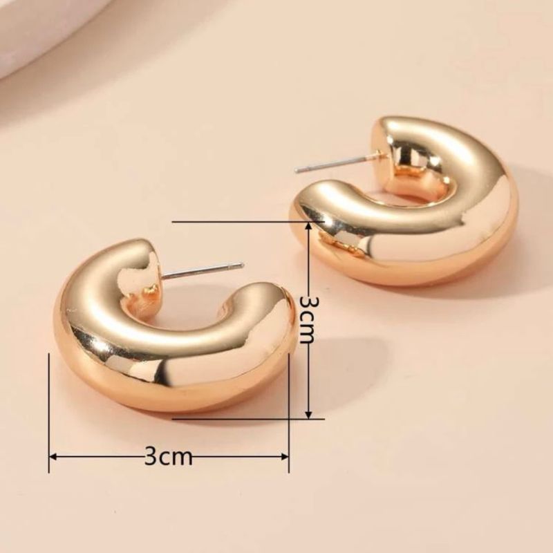 Candongas Ucrania Mini | Aretes Para Mujer | We Love Luana Colombia