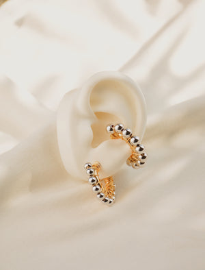 Earcuff Regina Silver | Aretes Para Mujer | We Love Luana Colombia