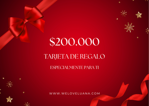 Tarjeta De Regalo | | We Love Luana Colombia