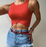 Crop Top Lana Halter | Crop Tops Para Mujer | We Love Luana Colombia