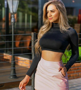 Crop Top Mady Cuello | Crop Tops Para Mujer | We Love Luana Colombia