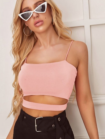 Crop Top Sabi Tirantes | Crop Tops Para Mujer | We Love Luana Colombia