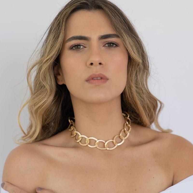 Collar Damasco - We Love Luana