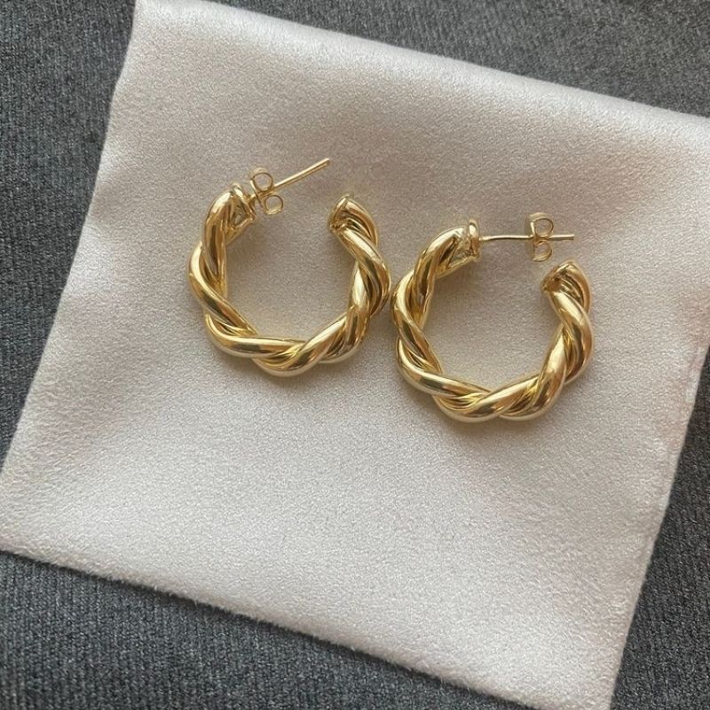 Candongas Napoles | Aretes Para Mujer | We Love Luana Colombia